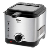 Fritadeira Philco Deep Fry Com Óleo 1.8l Inox 127v