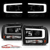 [led Bar]2005 2006 2007 For Ford Super Duty F250/f350/f4 Rzk