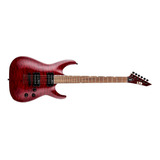 Guitarra Electrica Esp Ltd Mh200qmnt Stbc Black Cherry