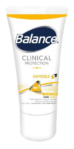 Desodorante Balance Crema Clinical Pro - GRS a $128