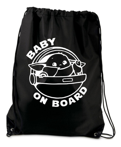 Baby Yoda Tula Deportiva Maleta Bolso 