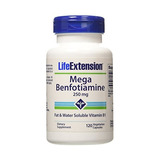 Life Extension Mega Benfotiamine, 120 Cápsulas