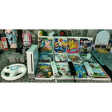 Nintendo Wii 12 Juegos Cd + 4 Joysti+2 Nunchuck +juegos Usb
