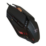 Mouse Gamer 3dfx Hardsteel 7 Botones 4800dpi Usb Negro