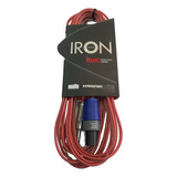 Cable Para Caja Speakon-plug Kwc Iron 401 De 6 Metros