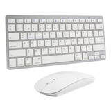 Kit Teclado Mouse Bluetooth Celular Tablet Pc Note Smart Tv 