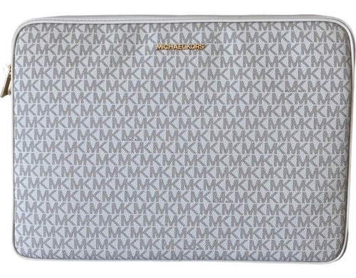 Funda Laptop Michael Kors Original Jetset Case Vainilla Logo