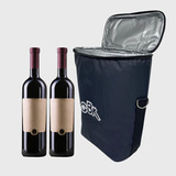 Bolsa Porta Vinho Termico 2 Garrafas Personalizado 10 Peças