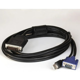 Cable M1 (dvi 30+5 , Vga Y Usb) Para Videobeams Infocus Dell