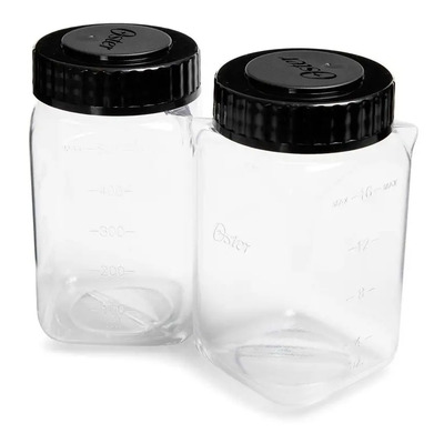 H + R 2 Mini Vasos Papilla Capacidad  500 Ml Oster Original | Envío gratis