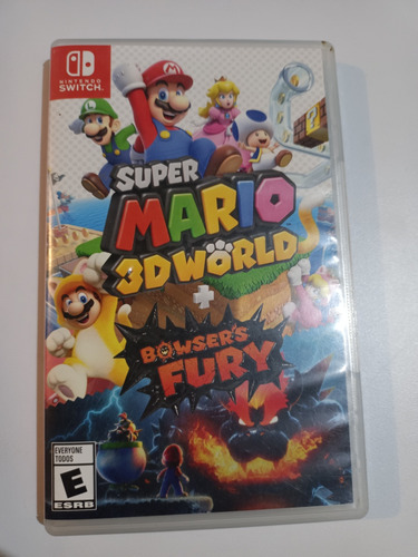 Caja Sola Sin Juego Sin Manual Super Mario 3d World Switch