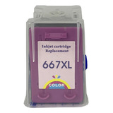 Cartucho De Tinta 667xl Colorido 13ml Pro Resolution