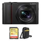 Panasonic Lumix Dc-zs200 Digital Camara Con Accessory Kit (b