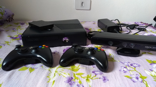 Console Xbox 360 Slim 250gb Usado Bloqueado 