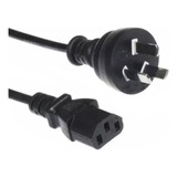 3 Cables Intelock Corriente Monitor Pc Power Distintos Leer!
