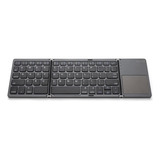 Mini Teclado Bt Dobrável Portátil Com Touchpad Para Android,