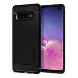 Funda Spigen Para Galaxy S10 Plus Rugged Armor