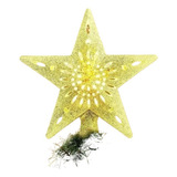 Topper For Árbol De Navidad Estrella Con Proyector Led Luz
