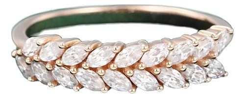 Anillo Griego De Diamante Moissanita - Zephir Marquesa - Nia