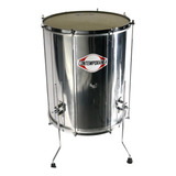 Surdo Contemporânea 18 Pol. 55cm Alumínio Com Tripé Oferta