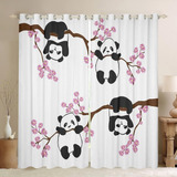 Lindas Cortinas De Panda Para Niñas, Niños, Niños, Dibujos A