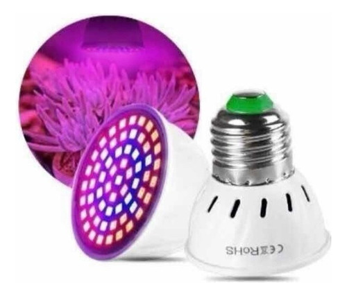 Kit 4 Lâmpadas Led Grow 60leds Crescimento Plantas Indoor