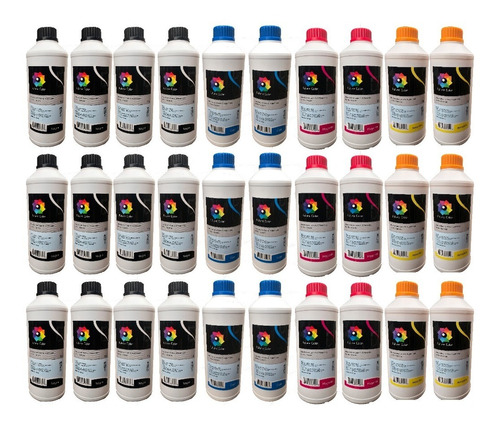 30 Tinta Litro Tipo Dye Uso Impresora Eps Hp Can Brot