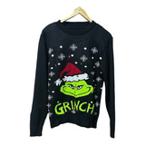 Suéter Navideño Grinch Con Luces Led