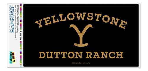 Yellowstone Dutton Ranch - Adhesivo Para Ventana De Coche