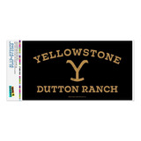 Yellowstone Dutton Ranch - Adhesivo Para Ventana De Coche