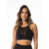 Roupa De Academia Feminina Top Liso Ginástica Suplex