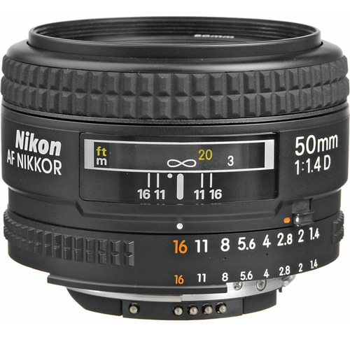 Nikon Af Nikkor 50mm F/1.4d Lente (refurbished By Nikon Usa)