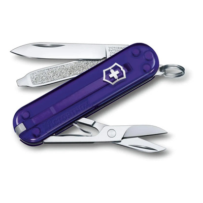 Navaja multiuso Victorinox 0.6223.T29G color persian indigo con 7 herramientas | Meses sin interés