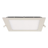 Painel Led Embutir 18w 4100k Quadrado Branco - 18w