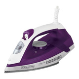 Ferro De Passar Black+decker Vapor Ceramic Fx2500-br 127v Cor Violeta-escuro