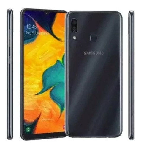 Samsung Galaxy A30 64 Gb Negro - 12 Meses De Garantia