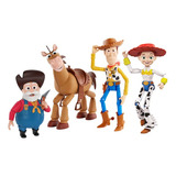 Toy Story Set 4 Fig Woody Jessy Oloroso Pit Tiro Al Blanco