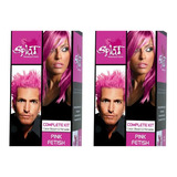 Kit Para Teñir El Cabello Splat Rebellious Colors - Pink Fet