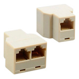 Adaptador Splitter Ethernet Rj45 1 Jack A 2 Jacks 8 Hilos