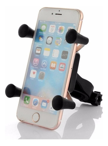 Soporte Porta Celular Universal Para Bici Moto Ajustable 