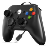 Controle Com Fio Para Xbox 360 Pc Usb Entrada Para Fone 