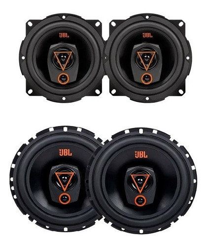 Kit Alto Falante Jbl 5 5trms80 + 6 6trms80 360w Rms