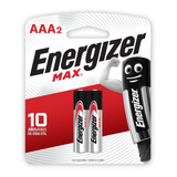 Pilha Alcalina Energizer Max® Palito Aaa- C/2 Pilhas