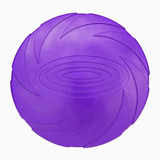 Juguete Frisbee Ligero Para Perro Resistente A Mordidas Color Morado