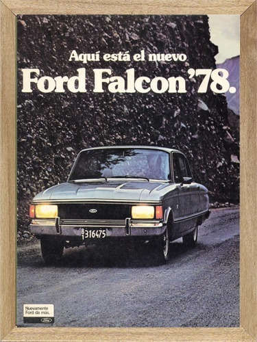 Ford Falcon Cuadros  Posters Carteles   Z213