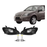 Juego Opticas Chevrolet Celta 2010 2011 Deportiva + Cree Led