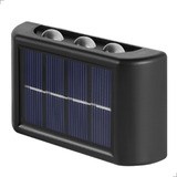 Mini Luminária Arandela Parede Muro Externa Luz Solar Led 