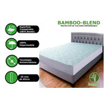 Sobre Colchon Bamboo Prem King Impermeable Anti-acaros