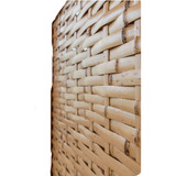 Panel Tejido/cocido Caña Bambu Doradas - 1m X 2m De Alto