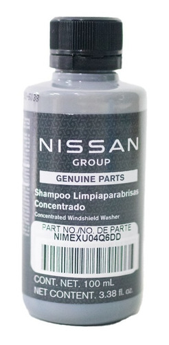 Shampoo Limpia Parabrisas Original Nissan 
